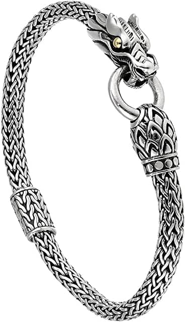 photo de John Hardy Women's Legends Naga Gold & Silver Dragon Station Chain Bracelet